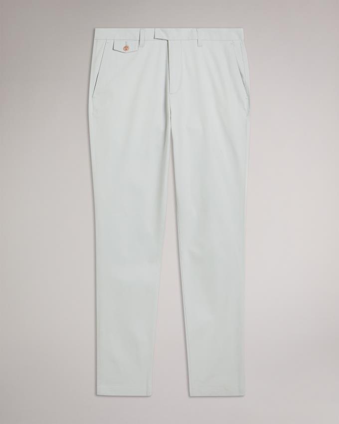 Pantalon Chino Ted Baker Slim Grise Clair Homme | TVV-14894240